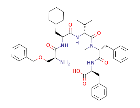 Molecular Structure of 1190394-43-4 (C<sub>43</sub>H<sub>57</sub>N<sub>5</sub>O<sub>7</sub>)