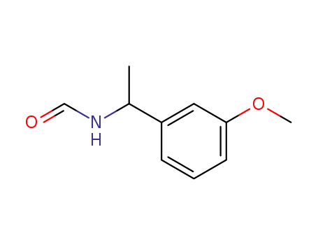 Molecular Structure of 205701-99-1 (N-formyl-1-(3-methoxyphenyl)ethylamine)