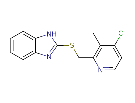 1H-Benzimidazole,2-[[(4-chloro-3-methyl-2-pyridinyl)methyl]thio]-