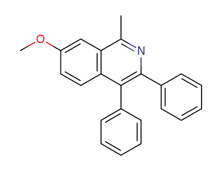 1-methyl-7-methoxy-3,4-diphenylisoquinoline