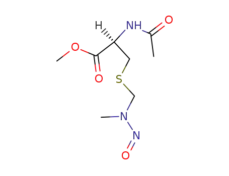 L-Cysteine, N-acetyl-S-[(methylnitrosoamino)methyl]-, methyl ester