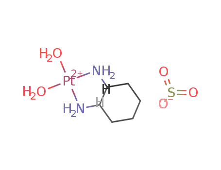 trans-cyclohexamethylenediamine dihydrate platinum (II) sulphate