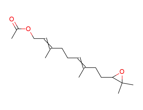 10,11-epoxy-3,7,11-trimethyl-2,6-dodecadien-1-ol acetate