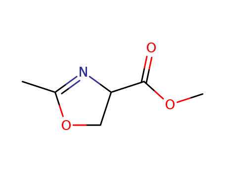 4,5-Dihydro-2-methyl-1,3-oxazole-4-carboxylic acid methyl ester