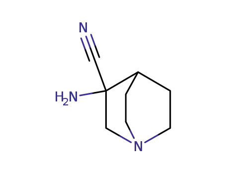 1-Azabicyclo[2.2.2]octane-3-carbonitrile, 3-amino-