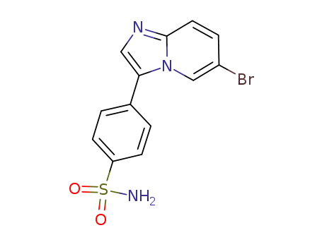 4-(6-bromoimidazo[1,2-a]pyridin-3-yl)-1-benzenesulfonamide