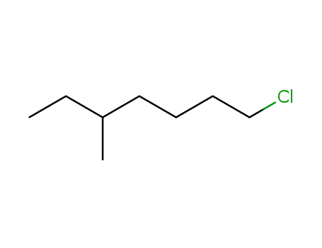 Molecular Structure of 2350-24-5 (1-chloro-5-methyl-heptane)