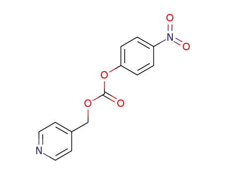 Molecular Structure of 32919-24-7 (4-Pyridinylmethyl=p-nitrophenylcarbonate)