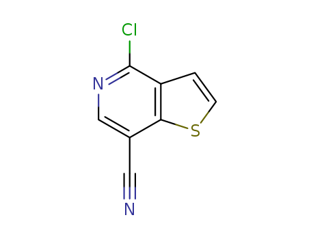 4-chlorothieno[3,2-c]pyridine-7-carbonitrile