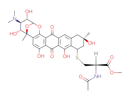 7-(N-Acetyl-L-cysteinyl)-7-deoxynogarol methyl ester