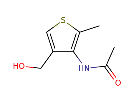 4-acetylamino-5-methylthiophen-3-methanol