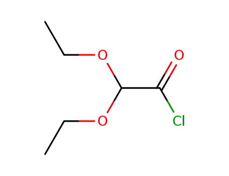 Molecular Structure of 68057-09-0 (Acetyl chloride, diethoxy-)