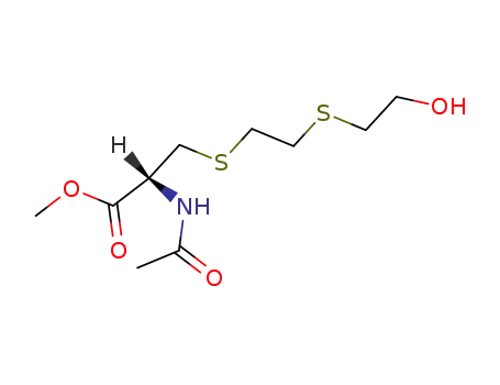 Molecular Structure of 114301-32-5 (2-<2-S-(N-acetylcysteinyl)ethylthio>ethanol methyl ester)
