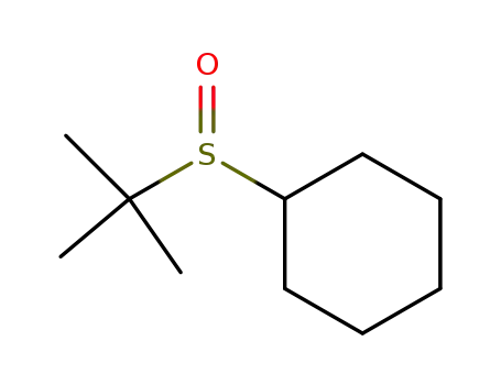 Cyclohexane, [(1,1-dimethylethyl)sulfinyl]-