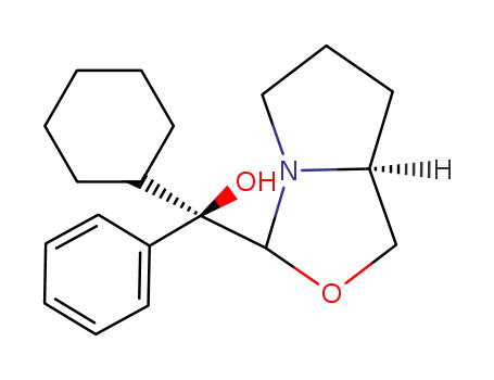 (R)-Cyclohexyl-phenyl-(3R,7aS)-tetrahydro-pyrrolo[1,2-c]oxazol-3-yl-methanol