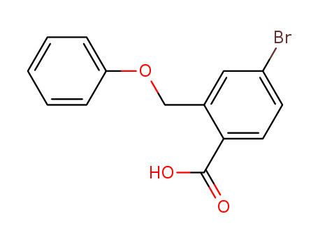 Benzoic acid, 4-bromo-2-(phenoxymethyl)-