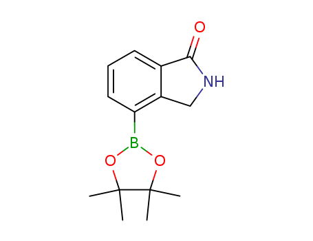 1H-Isoindol-1-one, 2,3-dihydro-4-(4,4,5,5-tetramethyl-1,3,2-dioxaborolan-2-yl)-