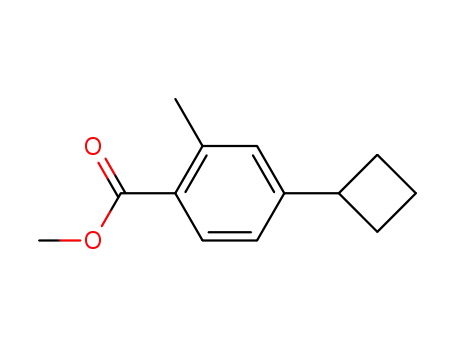 methyl 4-cyclobutyl-2-methylbenzoate