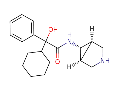 (1α, 5α, 6α)-6-N-(3-azabicyclo [3.1.0] cyclohexyl)-2-hydroxy-2-cyclohexyl-2-phenyl acetamide