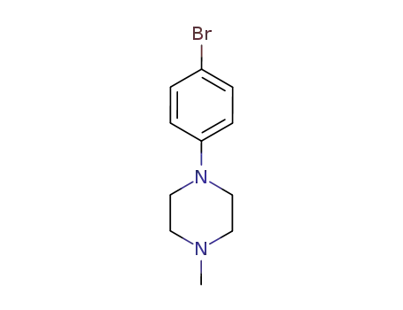 Molecular Structure of 130307-08-3 (1-(4-BROMO-PHENYL)-4-METHYL-PIPERAZINE)