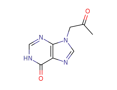 6H-Purin-6-one, 1,9-dihydro-9-(2-oxopropyl)-