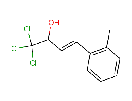 1,1,1-trichloro-4-<i>o</i>-tolyl-but-3-en-2-ol