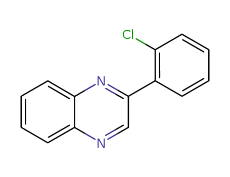 Molecular Structure of 1084-80-6 (2-(2-chlorophenyl)quinoxaline)