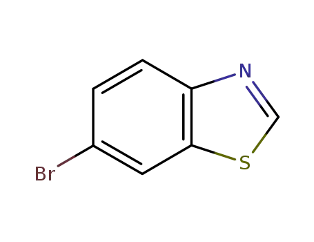 Molecular Structure of 53218-26-1 (6-BROMO-1,3-BENZOTHIAZOLE)