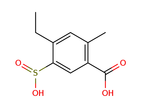 4-Ethyl-2-methyl-5-sulfino-benzoic acid
