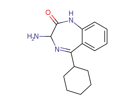 3-amino-5-cyclohexyl-1,3-dihydrobenzo[e][1,4]diazepin-2-one