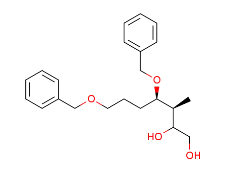 (3S,4R)-4,7-Bis-benzyloxy-3-methyl-heptane-1,2-diol