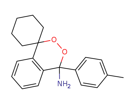 4-(p-tolyl)-4H-spiro[benzo[d][1,2]dioxine-1,1’-cyclohexan]-4-amine