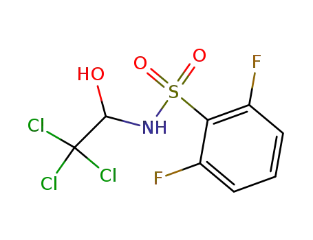 N-(2,2,2-Trichlor-1-hydroxyethyl)-2,6-difluorbenzolsaeureamid