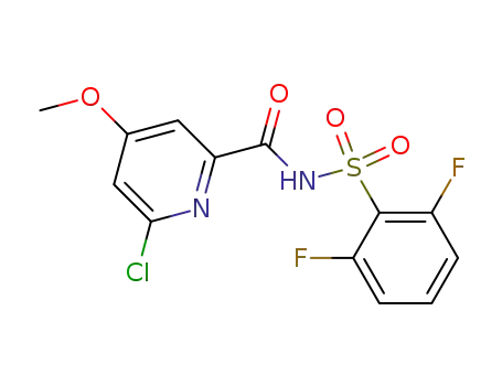 N-[(2,6-Difluorophenyl)sulfonyl]-6-chloro-4-methoxy-2-pyridinecarboxamide