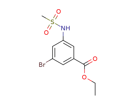 ethyl 3-bromo-5-(methylsulfonamido)benzoate