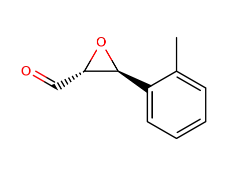 Oxiranecarboxaldehyde, 3-(2-methylphenyl)-, trans-