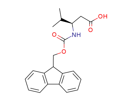 Molecular Structure of 172695-33-9 (Fmoc-L-beta-homovaline)