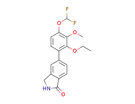 5-(4-(difluoromethoxy)-2-ethoxy-3-methoxyphenyl)isoindolin-1-one