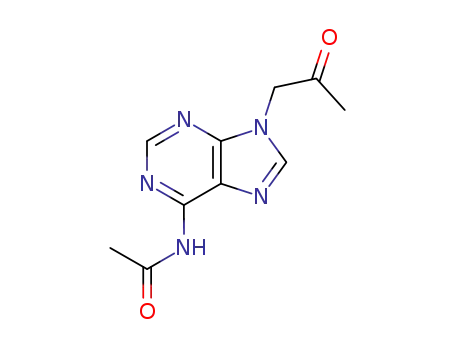 Acetamide, N-[9-(2-oxopropyl)-9H-purin-6-yl]-