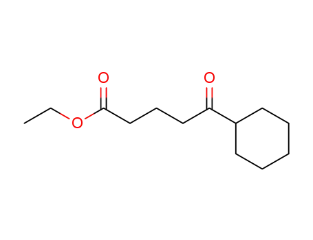 Molecular Structure of 16076-61-2 (ETHYL 5-CYCLOHEXYL-5-OXOVALERATE)