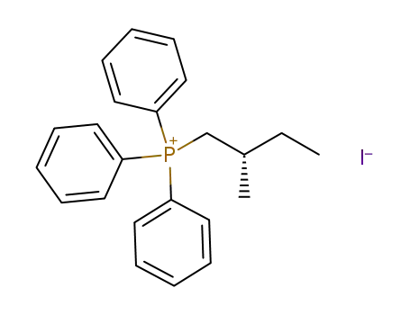 Molecular Structure of 93119-12-1 ((S)-(2-methyl-butyl)triphenylphosphonium iodide)