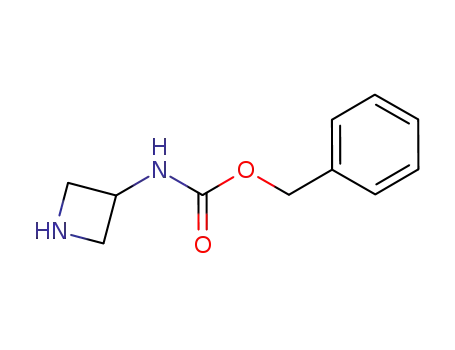 Molecular Structure of 914348-04-2 (3-(Cbz-Amino)-azetidine)