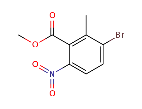 methyl 3-bromo-2-methyl-6-nitrobenzoate