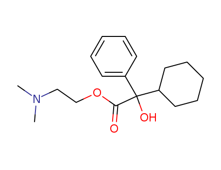 cyclohexyl-hydroxy-phenyl-acetic acid-(2-dimethylamino-ethyl ester)