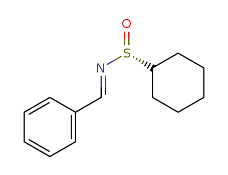(R,E)-N-benzylidenecyclohexanesulfinamide