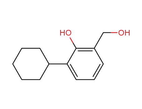 Molecular Structure of 73779-18-7 (3-cyclohexylsalicyl alcohol)