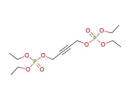 Molecular Structure of 104709-63-9 (1,4-Bis<diethoxyphosphinyloxy>-2-butyne)