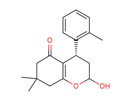 (4S)-2-hydroxy-7,7-dimethyl-4-o-tolyl-3,4,7,8-tetrahydro-2H-chromen-5(6H)-one