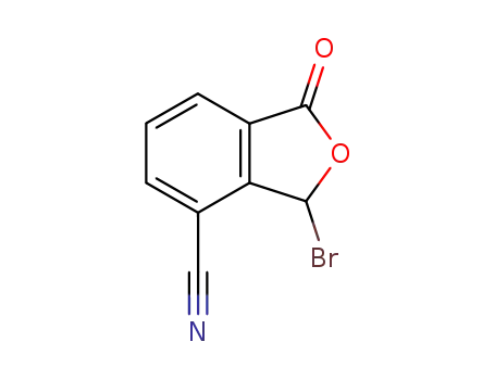 4-Isobenzofurancarbonitrile, 3-bromo-1,3-dihydro-1-oxo-