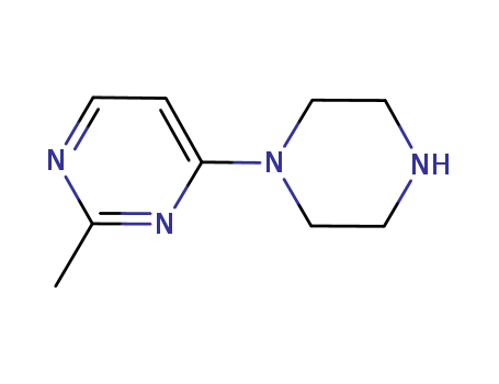 Pyrimidine, 2-methyl-4-(1-piperazinyl)- (9CI)